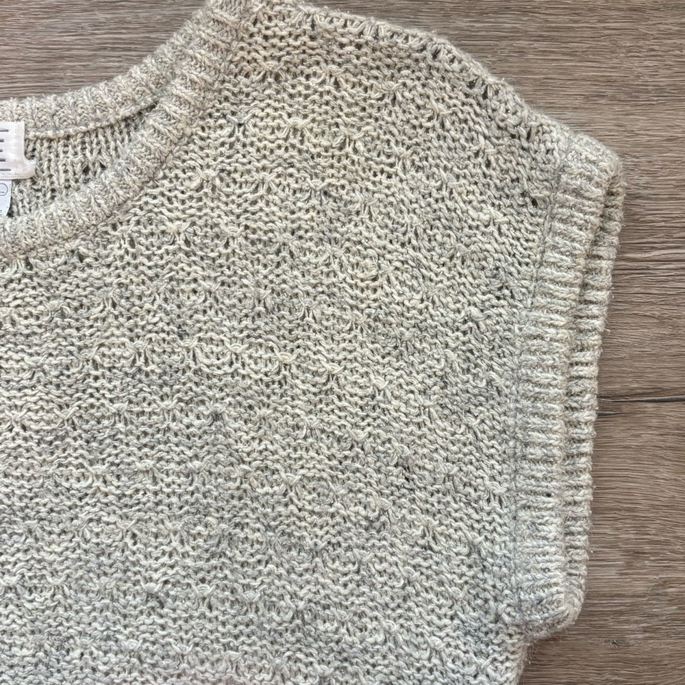 FABE Vintage Silk Blend Knitted Sweater Pearl Buttons at Hip Women’s Large - Picture 6 of 10